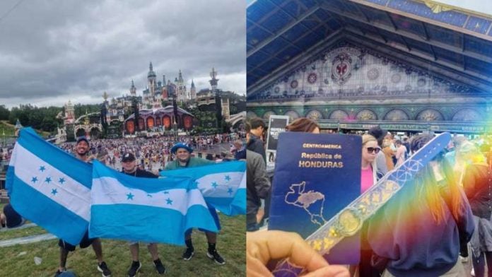 Hondureños en el Tomorrowland