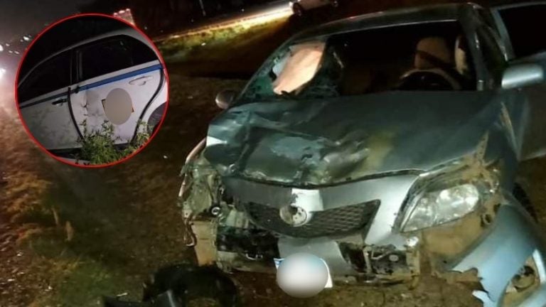 Hombre moto muere en accidente Palmerola