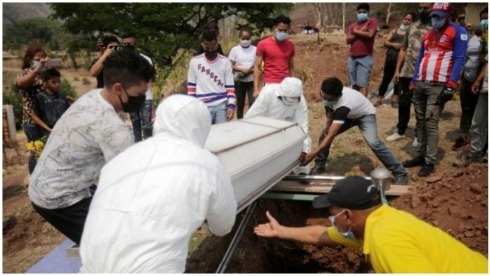 Reportan 5 nuevas muertes por COVID-19 en Honduras