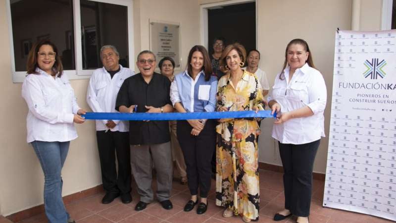 Fundación Kafie proyecto beneficiando Iglesia