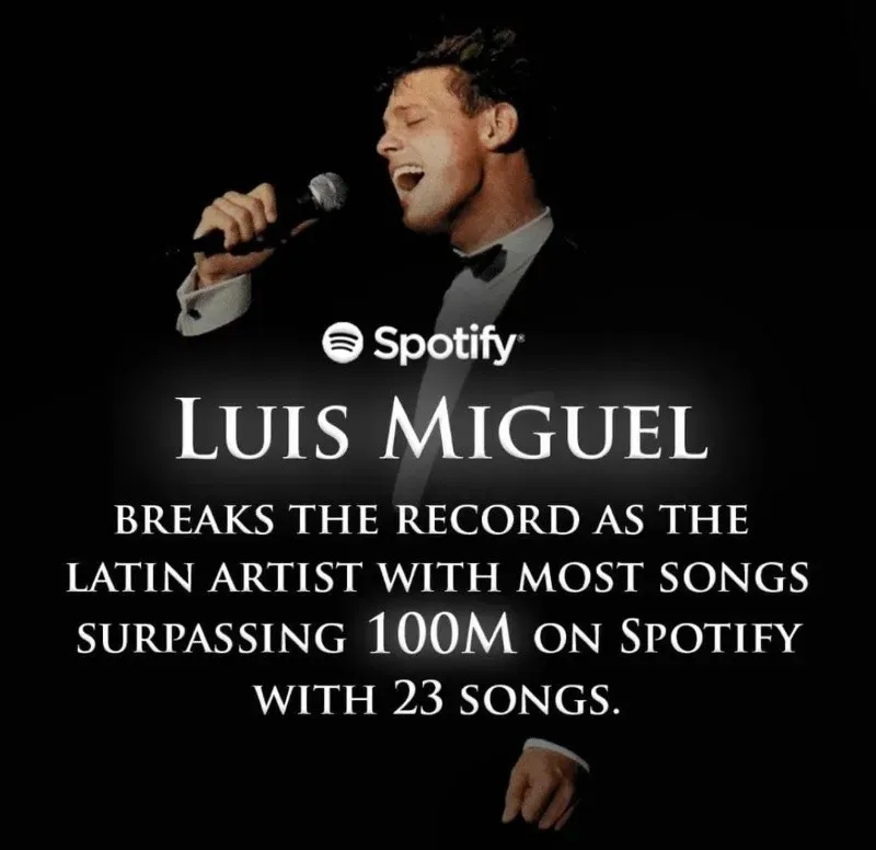 Luis miguel rompe récord