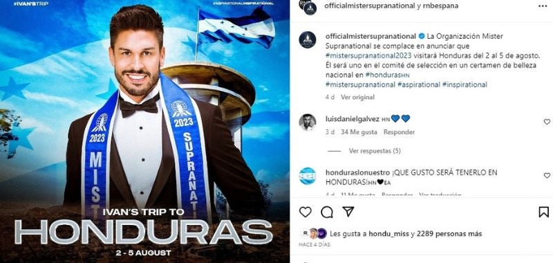 el hombre más guapo del mundo en Honduras