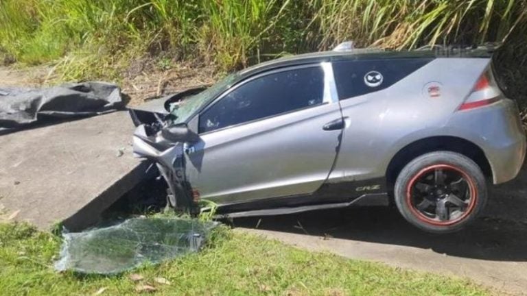 Accidente en la CA-5