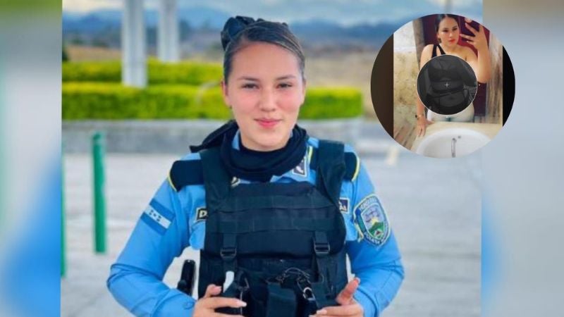 Flor Deras la escultural policía que enciende redes con atrevidos videos