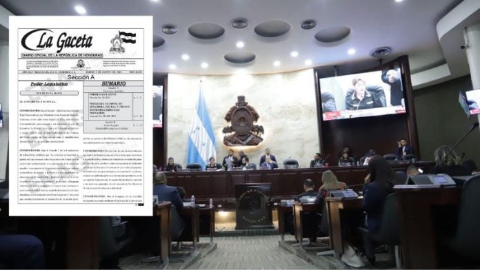 Derogación fondo departamental La Gaceta