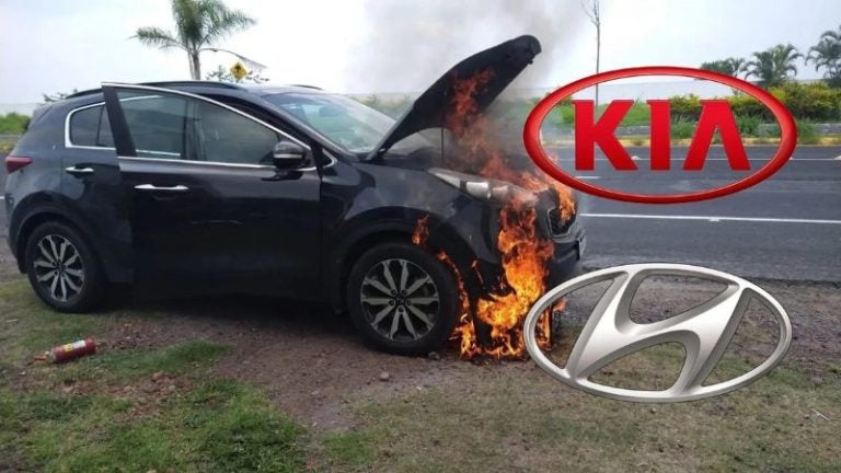 Hyundai y Kia retiran 91,000 carros de EEUU por riesgo de incendio