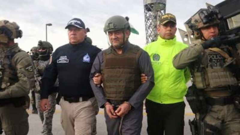 Condenan al narco colombiano alias "Otoniel" a 45 años de cárcel en EE.UU