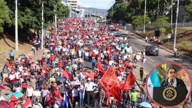 Xiomara Convoca a movilizaciones