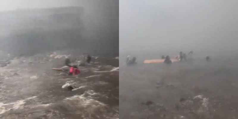 Habitantes de Hawaí saltan al mar para salvar sus vidas tras incendio forestal