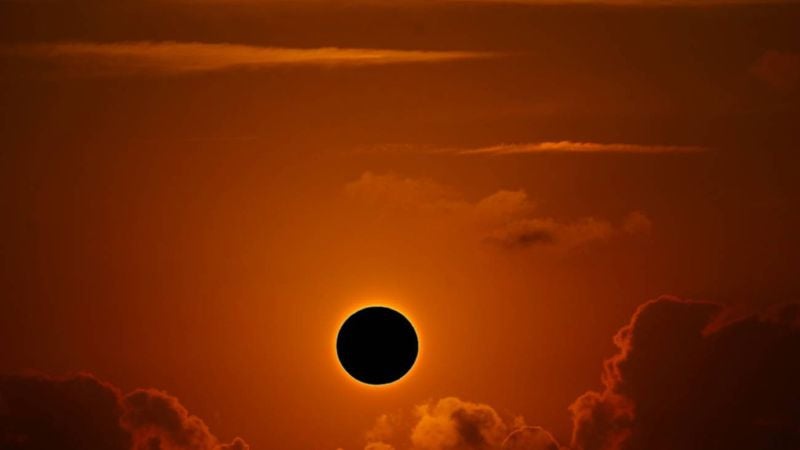 Eclipse anular de sol se verá en varias zonas de Honduras este 14 de octubre