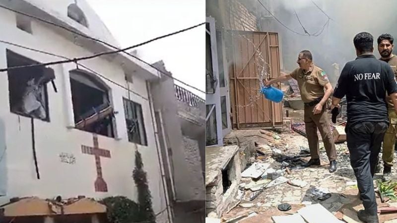 Ataques iglesias católicas Pakistán