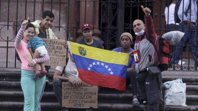 Incrementan las familias venezolanas permanecen varadas en Danlí