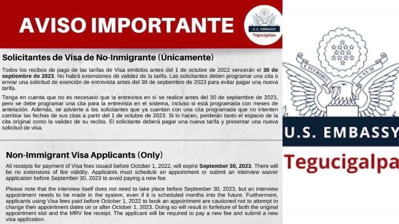 EEUU anuncia que ya no se podrá adelantar cita para visa