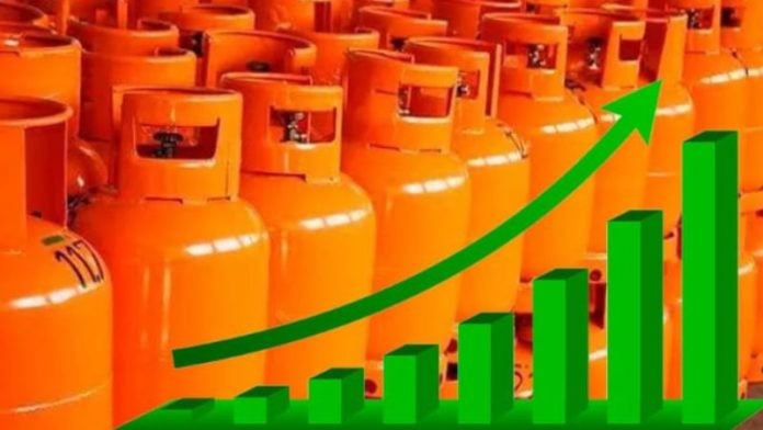 Aumento gas LPG