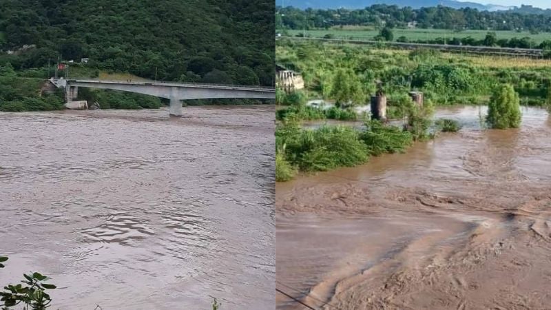 Alerta crecida afluentes río Ulúa