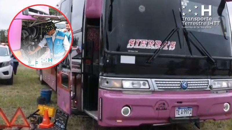 Revisión buses Feriado Morazánico