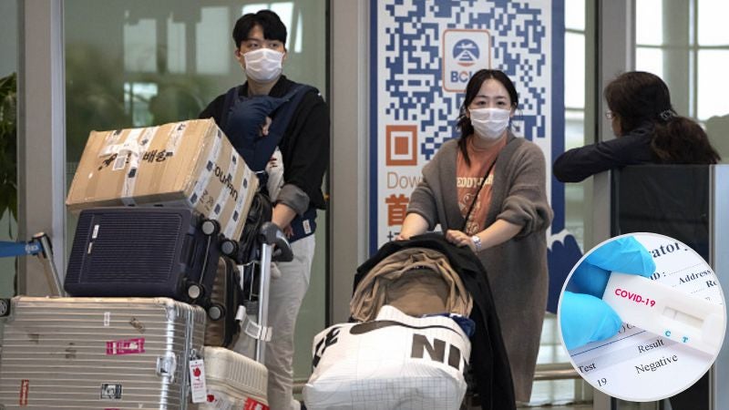 China elimina pruebas covid previo a llegada de viajeros