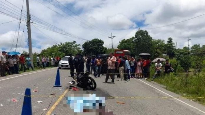 mueren dos hermanos en accidente vial en Copán