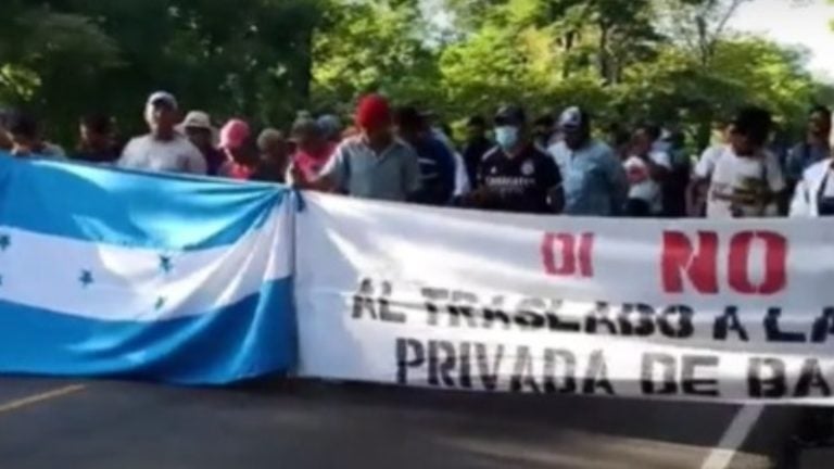 Paro en Choluteca contra nueva terminal