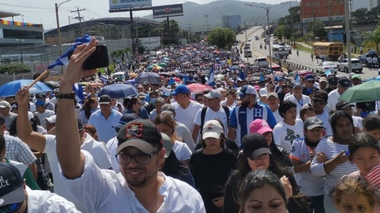 Bloque de Oposición Ciudadana movilización