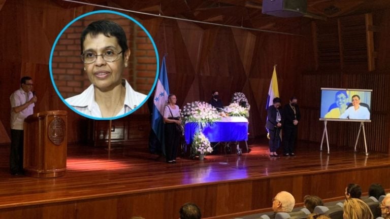 Rutilia Calderón recibe homenaje póstumo en la UNAH