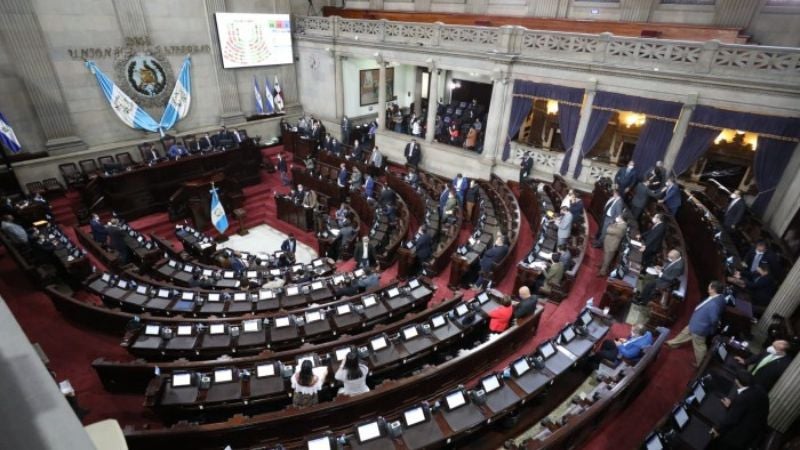 Congreso Guatemala desconoce partido