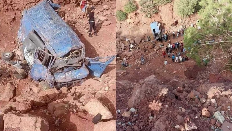 24 muertos barranco en Marruecos