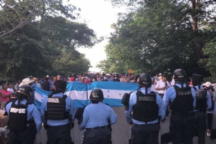 transporte en Choluteca protestas nueva terminal