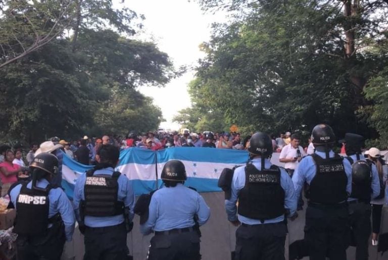 transporte en Choluteca protestas nueva terminal