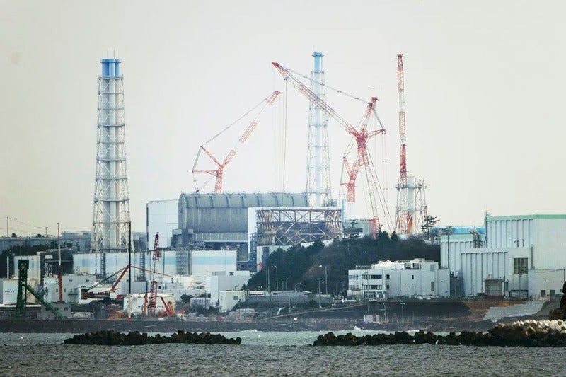 Japón mar el agua Fukushima