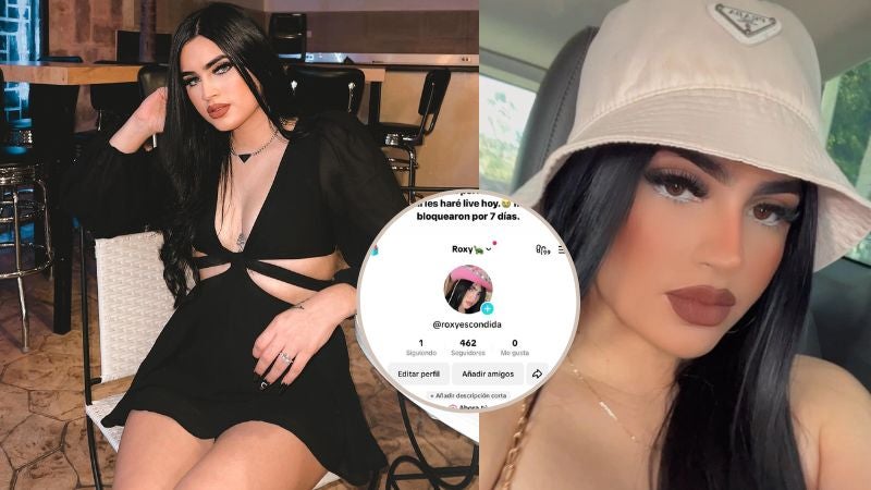 TikTok bloquea a Roxanna Somoza