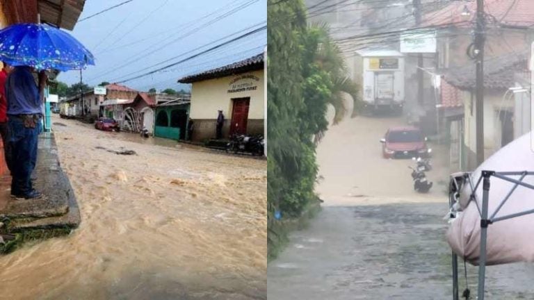 Lluvia en Erandique