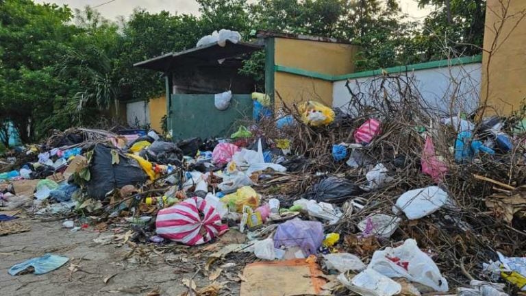 Basura en calles de Choloma