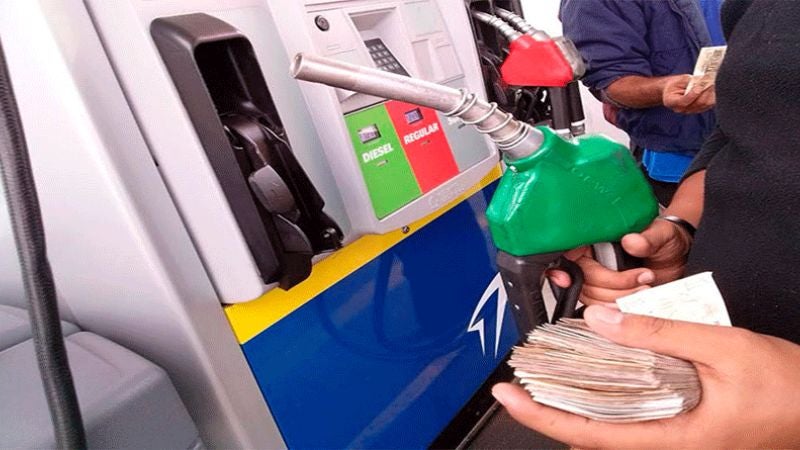 Precios de los combustibles en Honduras