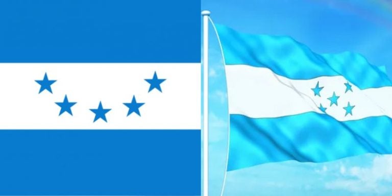 Cambios de Bandera Nacional de Honduras