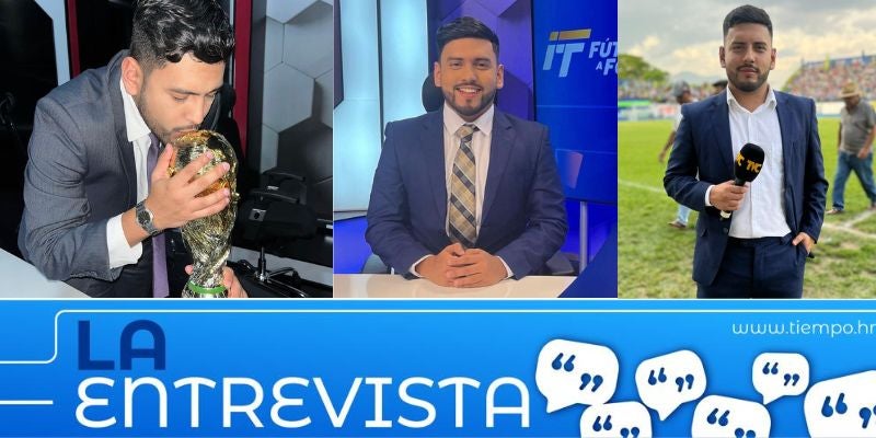 LA ENTREVISTA |Fernando Romero, el nuevo rostro del periodismo deportivo en Honduras
