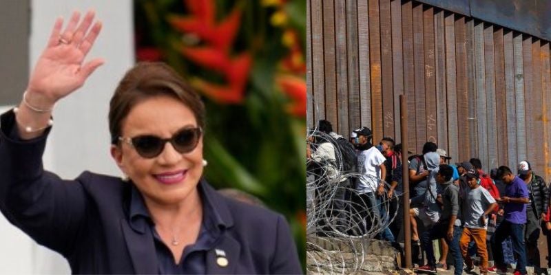 Xiomara Castro visitará a migrantes en frontera con EEUU