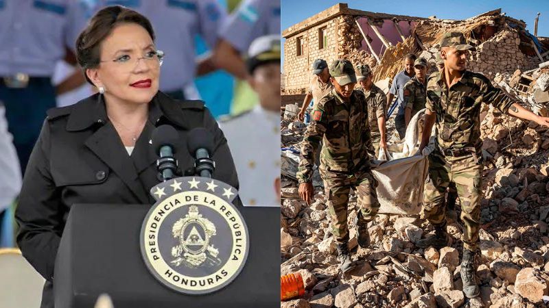 Xiomara Castro se solidariza con Marruecos tras devastador terremoto