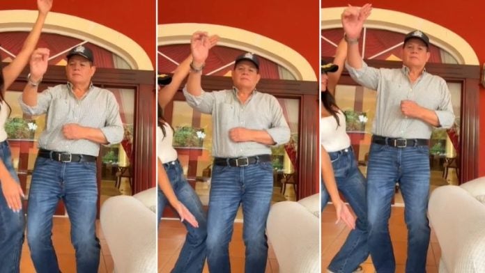 Romeo Vásquez bailando en TikTok