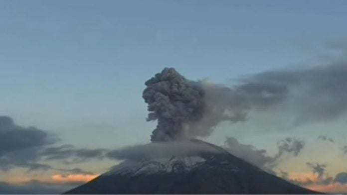 volcán Popocatépetl