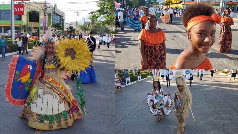 Desfiles en La Ceiba