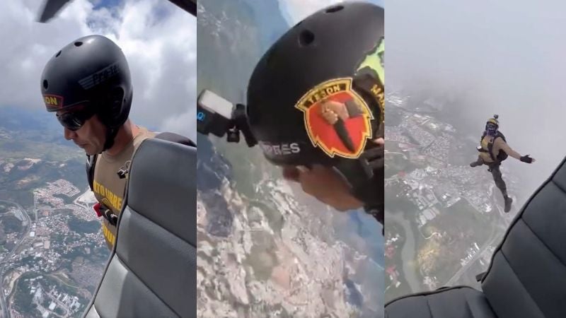 Vídeo salto paracaidistas