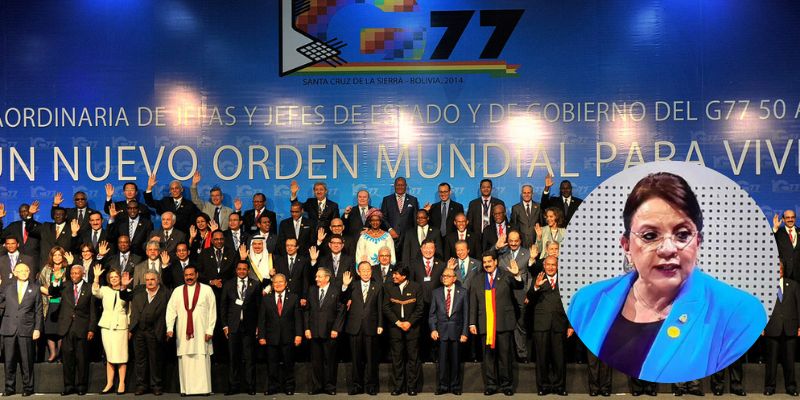 Honduras demanda rechazar bloqueos y fortalecer crecimiento al G77 +China