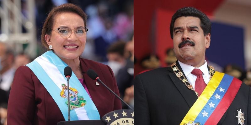 Xiomara Castro y Nicolas Maduro fortalecen relaciones bilaterales en Cuba