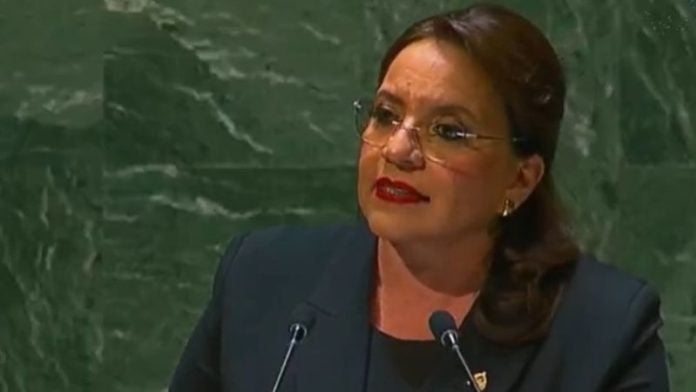 Xiomara Castro en la ONU