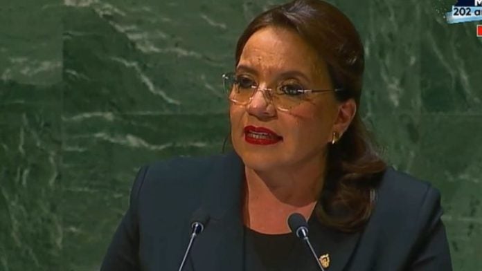 Xiomara ONU oposición conspira