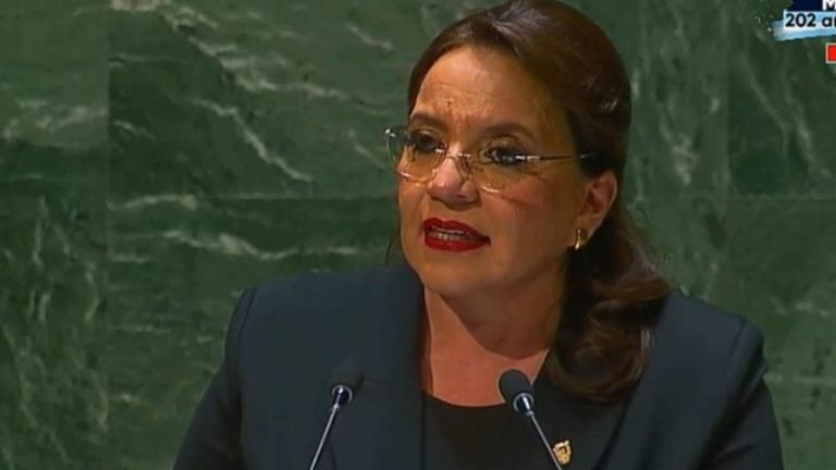 Xiomara ONU oposición conspira