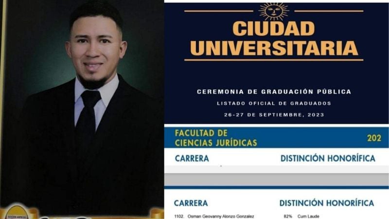 albañil se gradúa como abogado