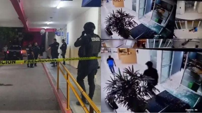 Balacera en hospital de México deja cinco muertos