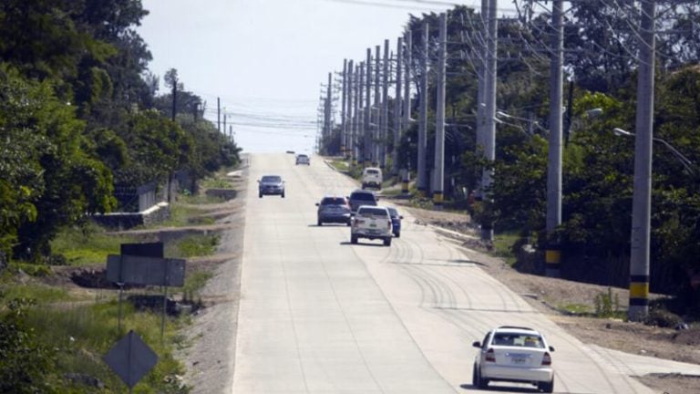 Carretera al sur del país